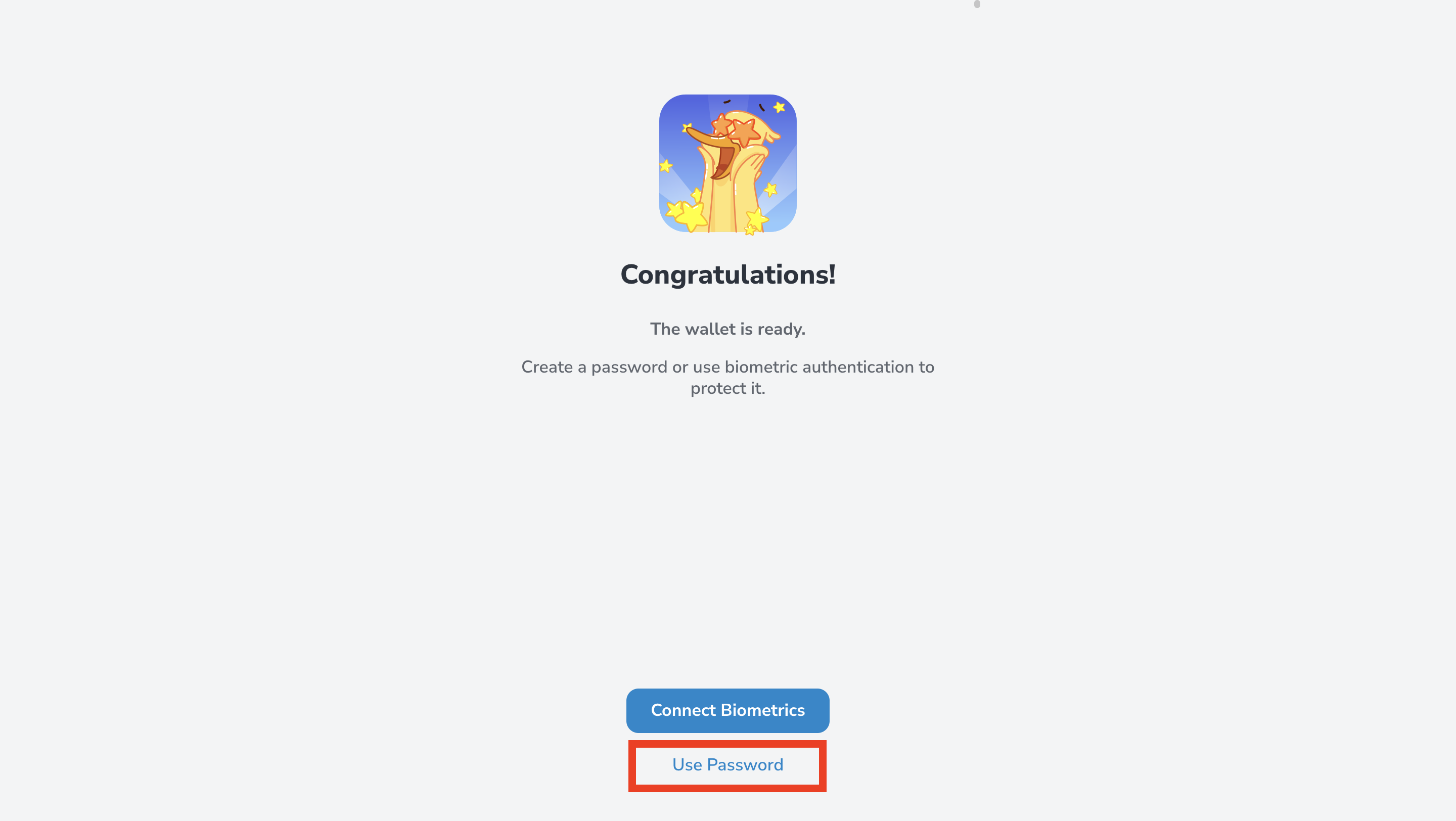 Password option